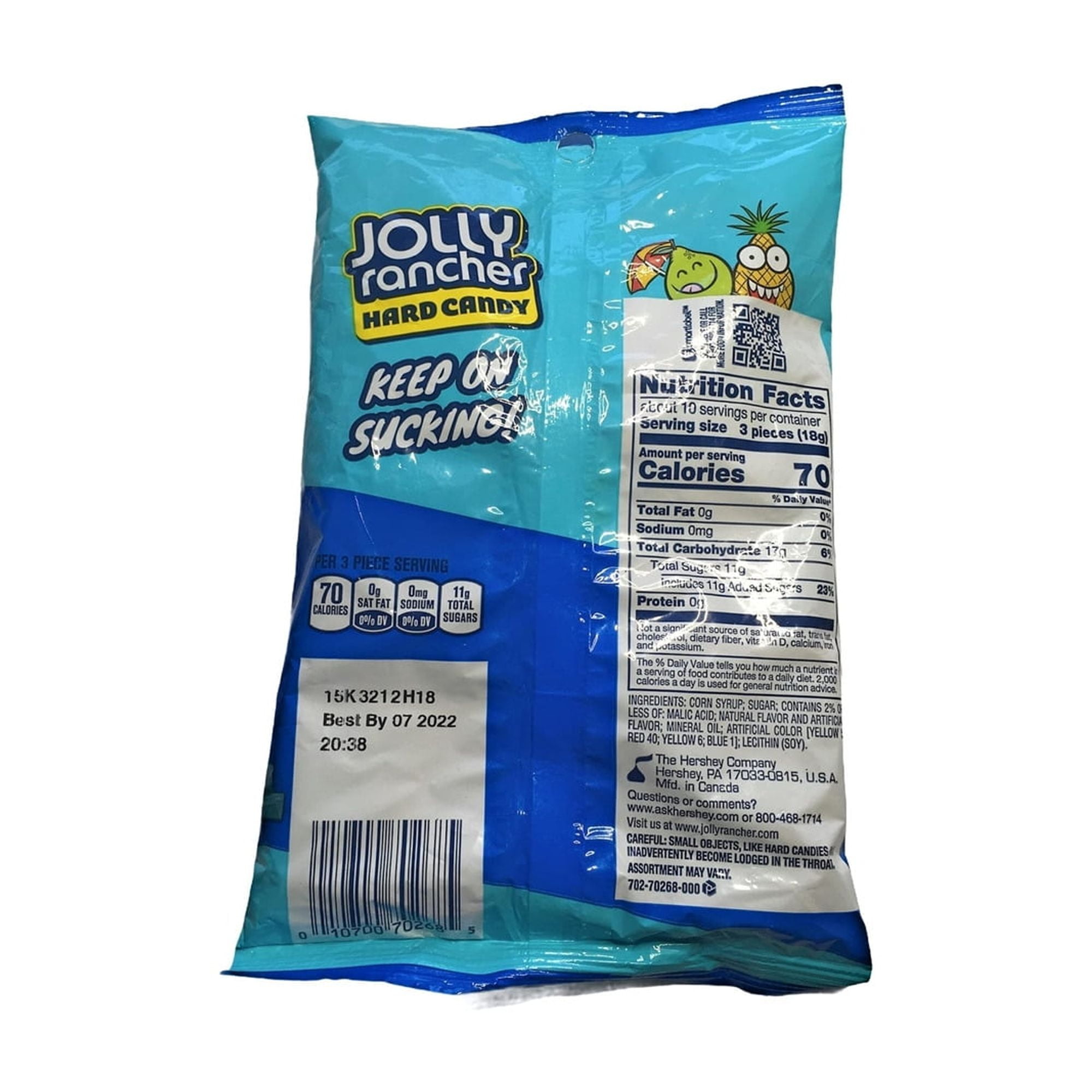 Jolly Rancher Assorted Tropical Fruit Flavored Hard Candy 6.5 oz (Pack of 20)