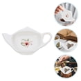 thumbnail image 3 of Ceramic Tea Bag Holder Exquisite Tea Bag Tray Small Loose Tea Dish Tea Bag Coaster, 3 of 8