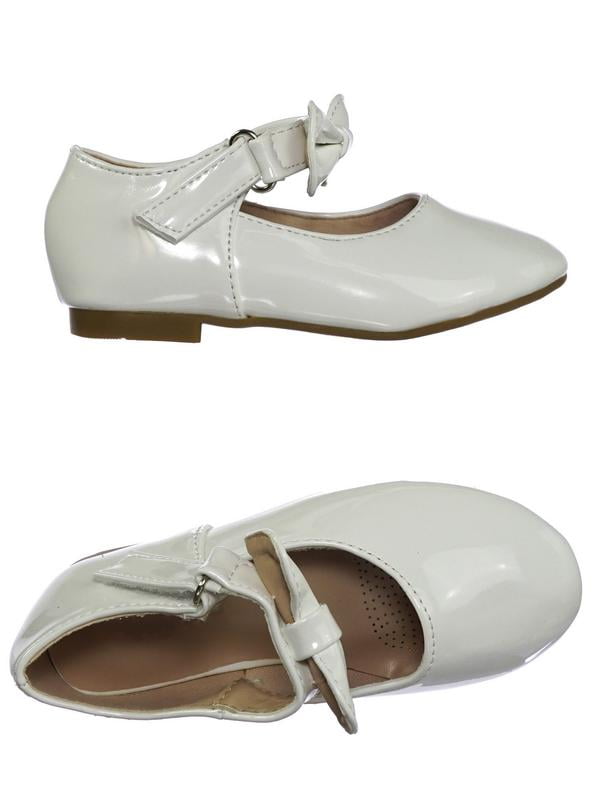 Gloria64KA Simple Baby Toddler Girls Flat Ballet Ballerina Mary-Jane Shoes 