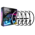thumbnail image 1 of XK Glow Wheel Light Ring XK-WHEEL-KIT XKchrome; LED; Mounts To Brake Dust Cover, 1 of 2