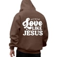 thumbnail image 3 of WILLBEST Sudaderas para Hombre Sudaderas con Capucha y Sudaderas para Hombre Sudadera con Capucha Informal Holgada con Estampado De Letras para Uso Diario Otoño Invierno Ropa De Calle Cómoda Chica, 3 of 3
