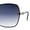 Silver Black - Smoke, variant on Womens Rimless Butterfly Metal Chain Jewel Arm Fashion Sunglasses Gold Brown - Brown