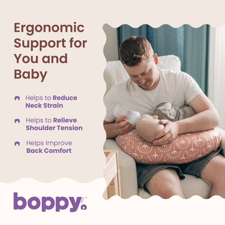Boppy Nursing Pillow, Clay Boho Arches Design photo 3