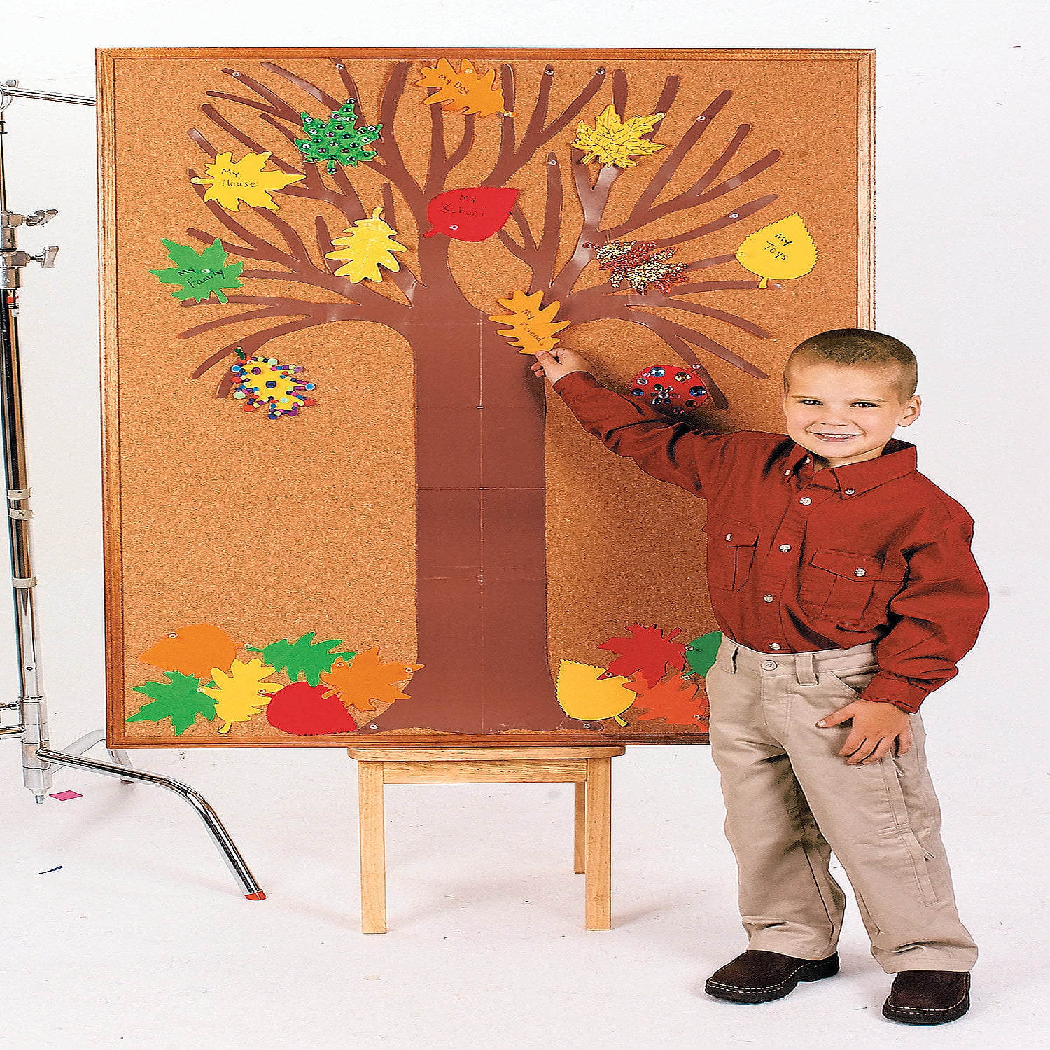 Do It Yourself Bulletin Board Set Tree of Thanks Educational 25