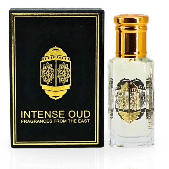 Cool Bleu for Men Perfume Oil 12ml (0.40 oz) with Black Gift Box by Intense Oud