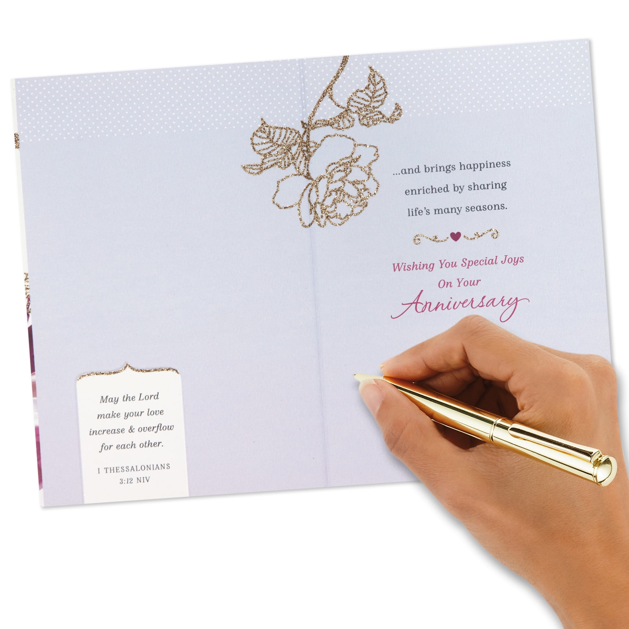 DaySpring Religious Anniversary Card (Love That Grows)