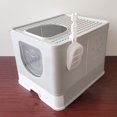 thumbnail image 1 of Caja de arena para gatos plegable grande,Caja de arena para gatos plegable Caja de arena para gatos Caja de arena para gatos plegable Estética elegante, 1 of 2