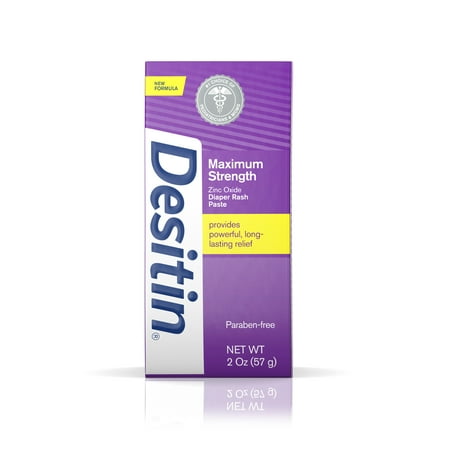 (2 Pack) Desitin Maximum Strength Baby Diaper Rash Cream, Travel Size, 2 (Best Treatment For Skin Rash)