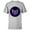 Athletic Heather, variant on Hawkeye Purple Arrow Logo - Short Sleeve T-Shirt for Kids – Customized-White