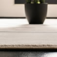 thumbnail image 5 of SAFAVIEH Orwell Caelestinus Solid Striped Area Rug, Ivory/Navy, 5'3" x 7'7", 5 of 10