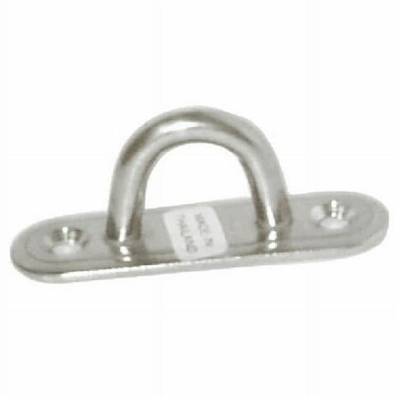 Sea Dog Marine 89701 2.12 in. Stainless Steel Oblong Eye Plate for 3-089701-1