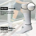 thumbnail image 3 of Womens Wholesale Winter Cotton Tube Socks - White USA Tube Socks For Women - 9-11 - 120 Pack, 3 of 6