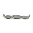 thumbnail image 3 of Cheungs 5207 Cast Iron Brushed Gold Blue Jewelry Holder with Side Handles, 3 of 5