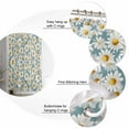 thumbnail image 5 of Extra Long Shower Curtain 72x96 Inch, Spring Daisy Shower Curtain Waterproof Bathroom Decor Country Pastoral Spring Botanical Flowers Fabric Bath Curtain Set Accessories with Hooks, 5 of 6