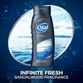 thumbnail image 4 of Dial Infinite Fresh Lasting Body Wash for Men 16 oz - (Pack of 4), 4 of 4