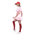 thumbnail image 3 of Angels Costumes Rockford Peaches Women's Costume Baseball Uniform - Medium Female, 3 of 6