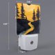 thumbnail image 2 of Fotbe Sunset River Pine Trees Luz Nocturna LED, Luz de Noche con Sensor de Luz Natural de Anochecer a Amanecer, Se Enchufa a la Pared, Blanco Cálido 0.5W-UK, 2 of 7