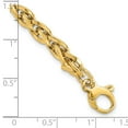 thumbnail image 3 of Primal Gold 14 Karat Yellow Gold Polished Bracelet, 3 of 4