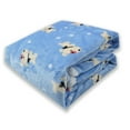 thumbnail image 2 of Cheers.US Dog Blankets for Dogs, Dog Cat Flannel Blankets Washable, Soft Pet Mat Throw Cover for Kennel Crate Bed, Cute Strawberry Pattern,Breathable Dog Blanket, Pet Blanket, 2 of 7