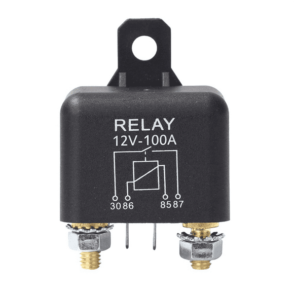 Car Truck Motor Automotive Relay 12V 100A Continuous Type Automotive Car Relays Replacement
