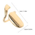 thumbnail image 2 of EXHUMKY 10Ud Anillos De Reutilizables Dorados Con Protección Y Punk Vintage, 2 of 6