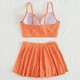 thumbnail image 5 of Conjunto de Bikini de Cintura Alta para las Mujeres Correas Ajustables Set de Dos Piezas sin Espalda, Silueta de Corte Alto Sexy, 5 of 5