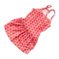 thumbnail image 2 of Vestido para perro, colores brillantes, suave, transpirable, lindo, de dibujos animados, seguro, vestido de disfraz para perro para fiesta de verano, boda, estilo cereza XL para 13.23-16.53 lb, 2 of 8