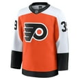 thumbnail image 2 of Men's Fanatics Matvei Michkov Orange Philadelphia Flyers Home Premium Jersey, 2 of 3