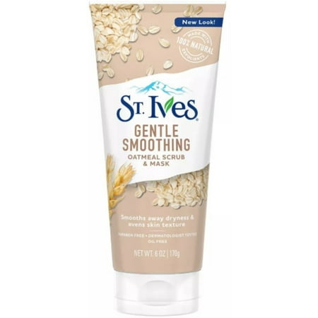 St. Ives Gentle Smoothing Face Scrub and Mask Oatmeal 6