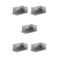 thumbnail image 1 of Dalazy 1 32 Modèle Réduit de Voiture Garage pour Collection Diorama Arrière-Plan Époustouflant et Réaliste Type 32008 5ensemble, 1 of 6