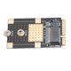 thumbnail image 1 of Adaptador De Llave MSATA A M.2 B, Práctico Y Versátil Adaptador De Llave MSATA A M.2 NGFF B De Gran Capacidad Duradero Para SSD 2230, 1 of 7