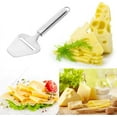 thumbnail image 2 of Cheese Slicer Stainless Steel Cheese Cutter Safe Handle Professional Vegetable Cheese Slicers Peeler Perfectly for Kitchen Cooking, 2 of 6