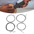 thumbnail image 1 of Ukulele Strings, Nylon Ukulele String Set 4 Pcs Warm Rich Timbre Long Lasting  for Replacement, 1 of 7