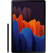 Samsung Galaxy Tab S7 Plus 12.4" Tablet 128GB WiFi + 5G Verizon Snapdragon™ 865 Plus, Mystic Black (Used - Good)