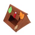 thumbnail image 1 of CRAFTHROU Tienda Para Mascotas Triángulo Para Cobayas Y Loros Con Tela De Densidad, 1 of 6