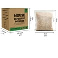 thumbnail image 3 of Pest Repellent Pouches, 10 Pack Peppermint Oil for Mice, Rodent, Mouse, Rats, Spider, Squirrel, Pest Control Indoor & Outdoor, Natural Mouse Deterrent Replace Traps Family & Pet Safe, 3 of 9