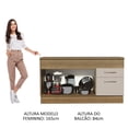 thumbnail image 4 of Gabinete Bajo de Cocina Madesa Agata 150cm con Encimera MC, 4 of 9