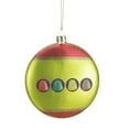 thumbnail image 2 of 4" Red and Green Gumdrop Candies Christmas Disc Ornament, 2 of 3