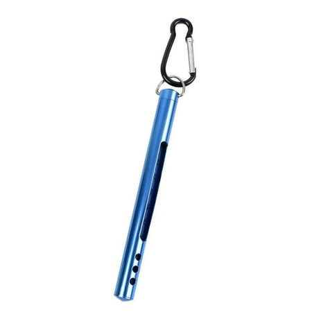 

Stainless Steel Tube Fishing Thermometer Water Temperature Measurement Blue
