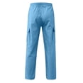 thumbnail image 5 of JIAYUE Boys Girls Cargo Pants Multiple Pockets Full Length Straight Leg Solid Color Comfortable Casual Trousers Outdoor Play And Daily Wear Children Stylish Bottoms, 5 of 5