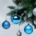 thumbnail image 4 of Dinheiro Paquete de 24 adornos de bolas de Navidad de 40 mm, decoración de árbol de Navidad de plástico colorido irrompible, adornos colgantes para fiestas de Navidad, bodas, vacaciones y decoración, 4 of 5