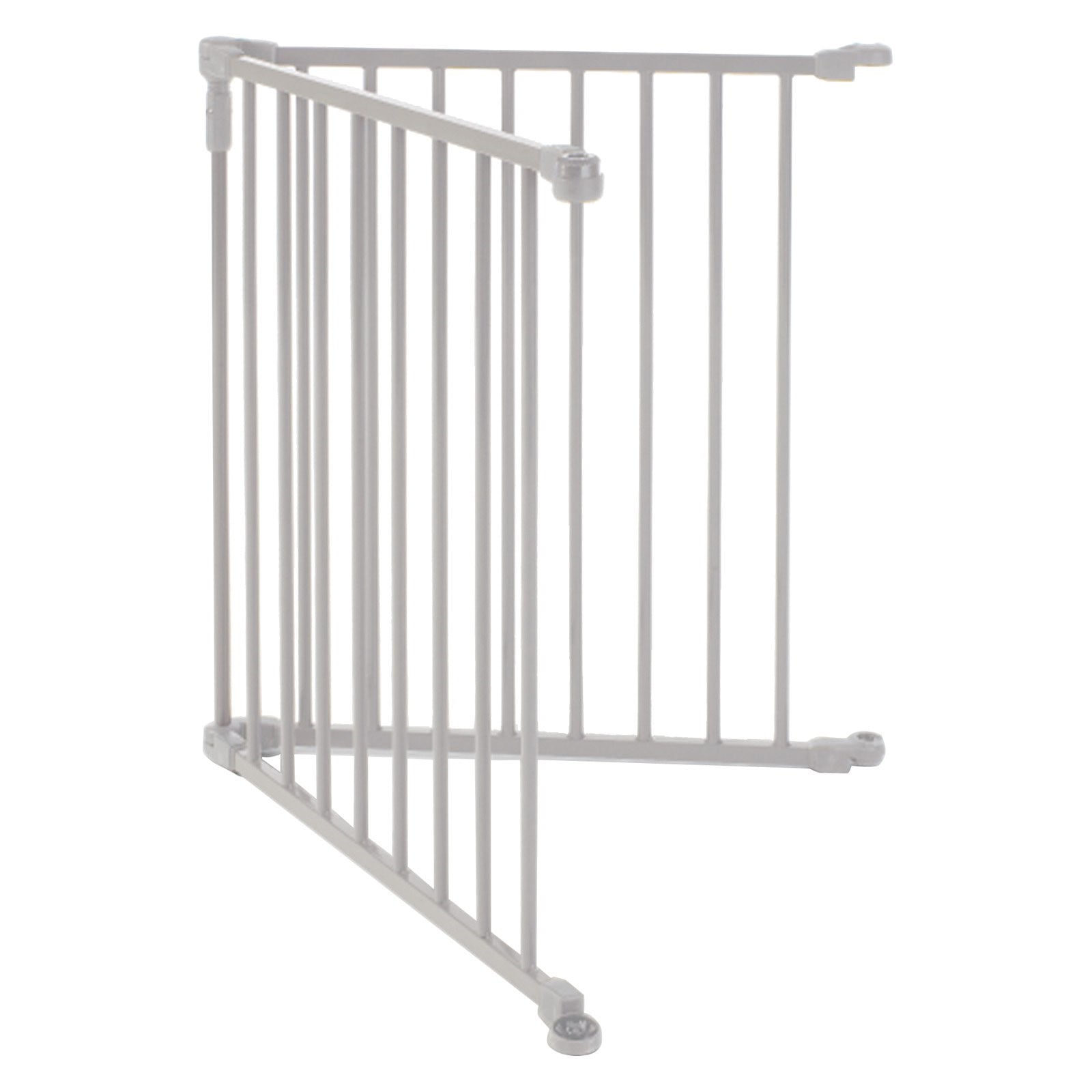 Metal Superyard Extension 2 Panels-Color:White