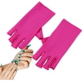 thumbnail image 1 of Nail Gloves | Fingerless UV Nail Gloves Sun Protection Gloves,Anti UV Light Gloves All Purpose Breathable for Nail Art Drive Fishing, 1 of 5