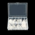 thumbnail image 4 of 360PCS Full Cover False Nails Transparent Matte Artificial Nails French Fake Nail Tips Kit 12 Sizes, 4 of 8