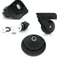 thumbnail image 4 of GUGULUZA Replacement Trolley Luggage Wheels 360 Spinner Luggage Wheels Travel Luggage Wheels for Suitcases, 2-Pcs, Black, 4 of 5