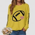 thumbnail image 5 of Godom Sweatshirts for Women Crewneck Casual Graphic Long Sleeve Shirts Tunic Tops oversized sweatshirt for womens, 5 of 6