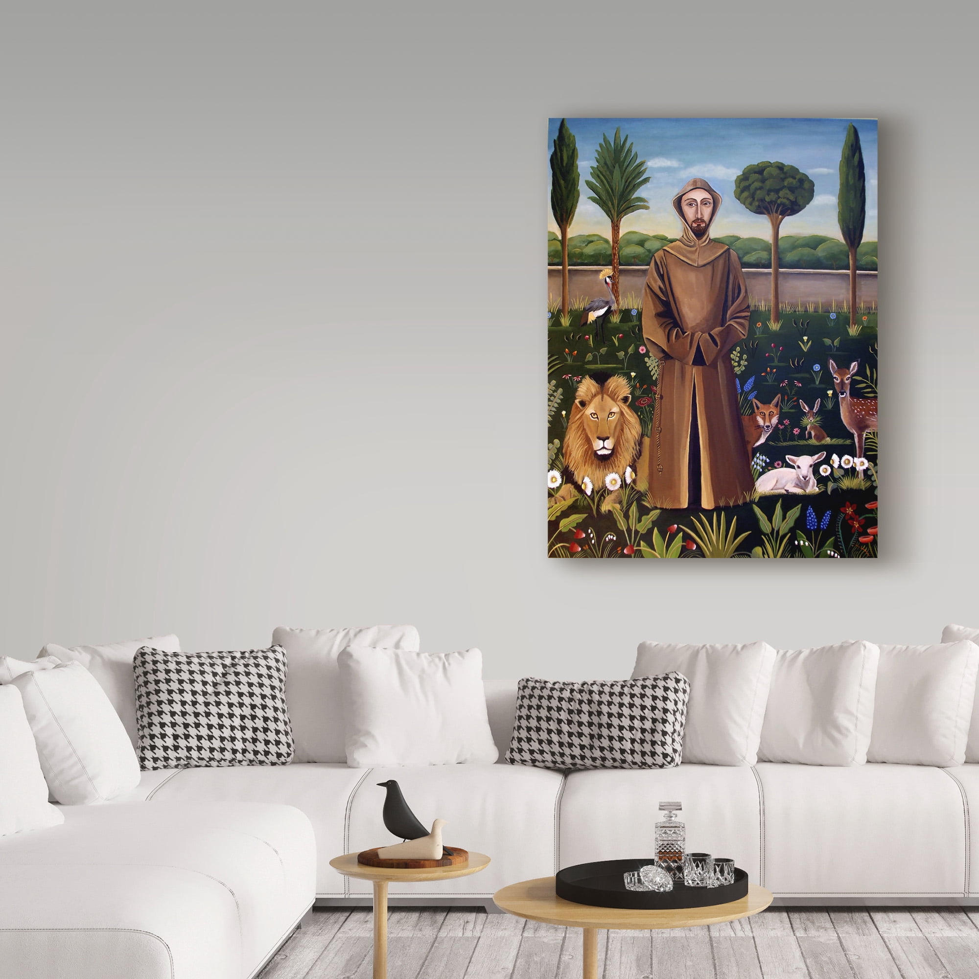 Trademark Fine Art 'Francis 3' Canvas Art by Catherine A Nolin