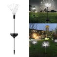thumbnail image 3 of lámpara solar de fuegos artificiales, 120/150 LED, fuegos artificiales multicolores para exteriores, para jardín, luces de hadas para pasare 120LED luz blanca shamjiam Luces de camino, 3 of 8
