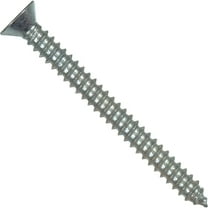 Hillman 12 in. x 1-1/2 in. L Phillips Flat Head Zinc-Plated Steel Sheet Metal Screws 100 1 pk
