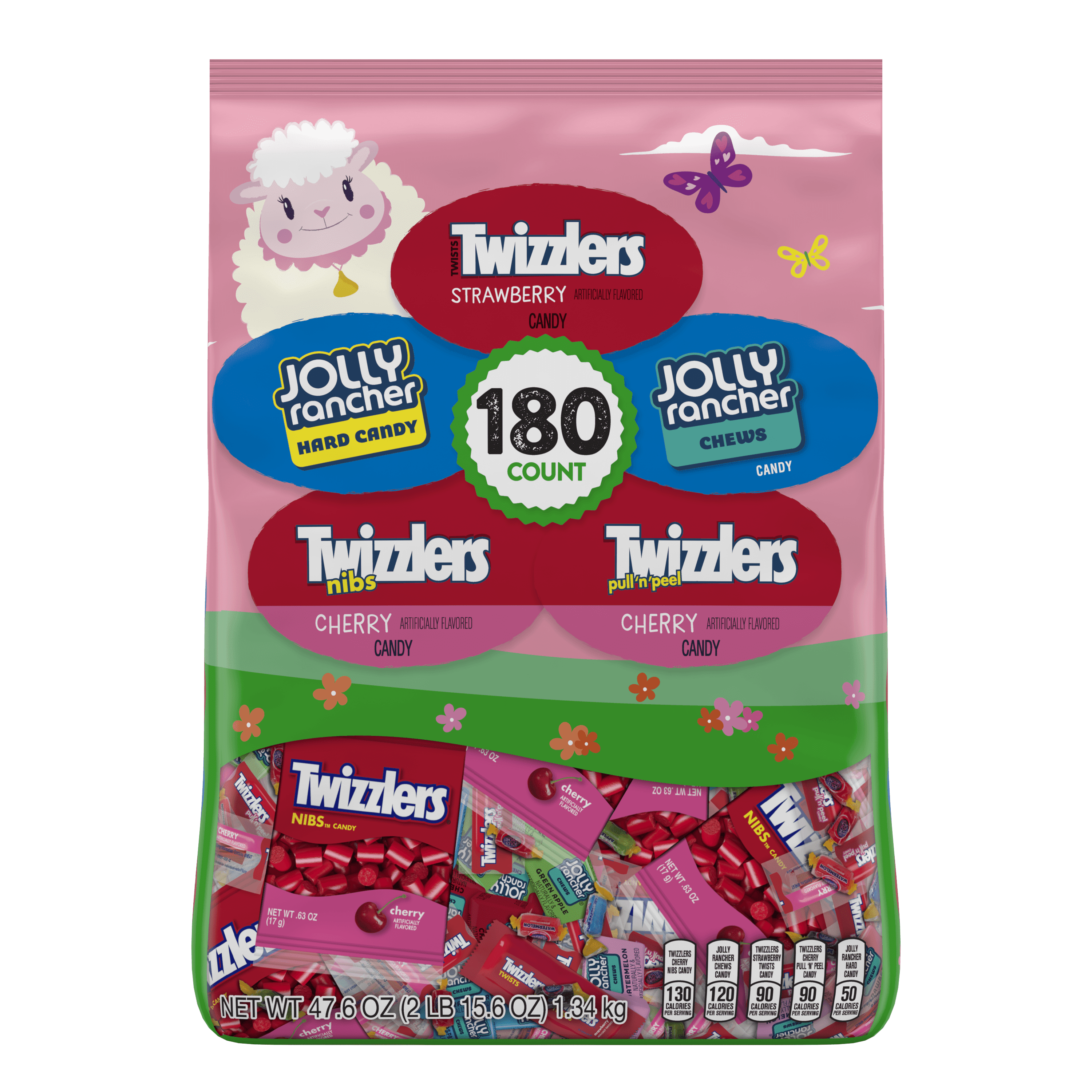 TWIZZLERS and JOLLY RANCHER, Fruit Flavored Assortment Chewy and Hard